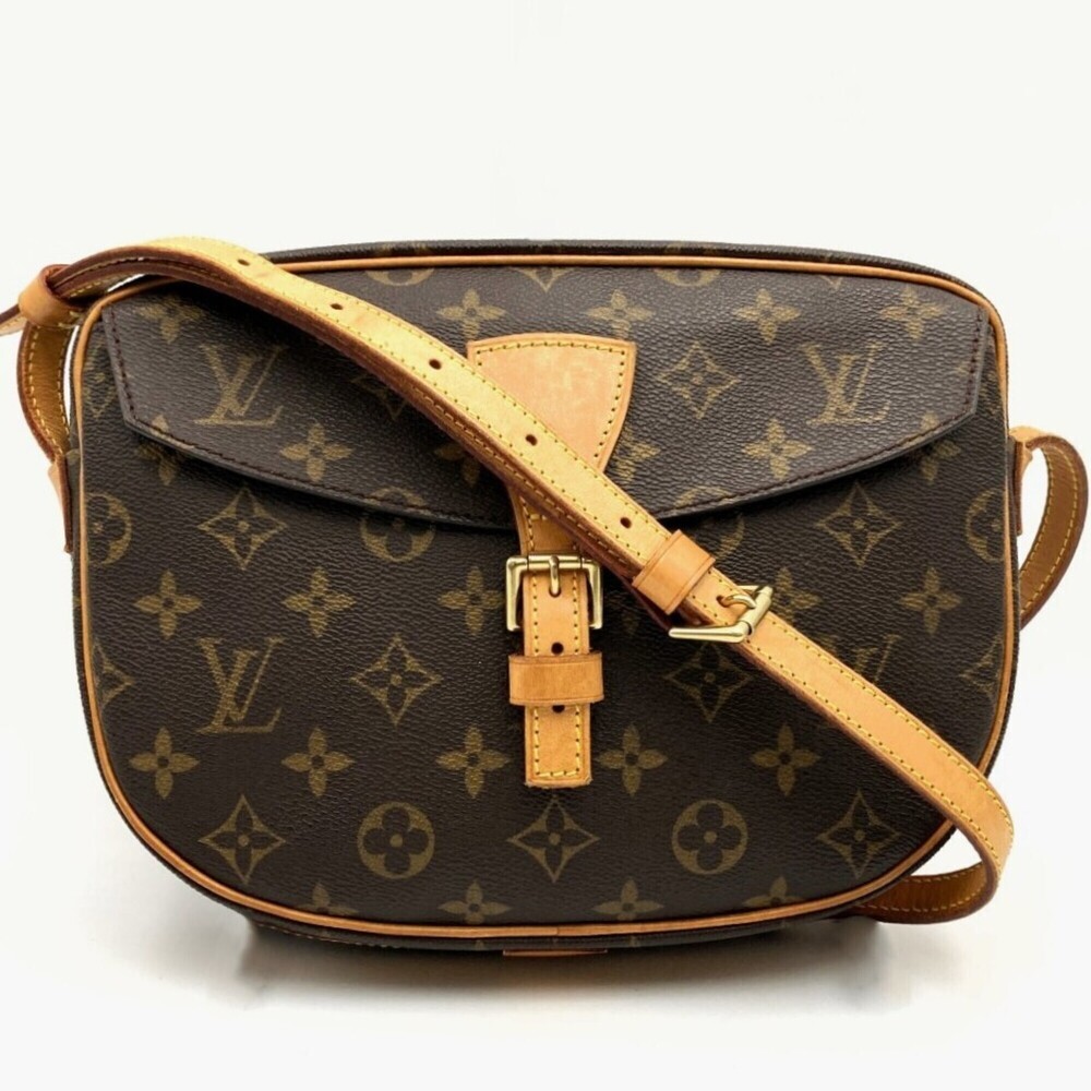 LOUIS VUITTON Brown Monogram Canvas Shoulder Bag